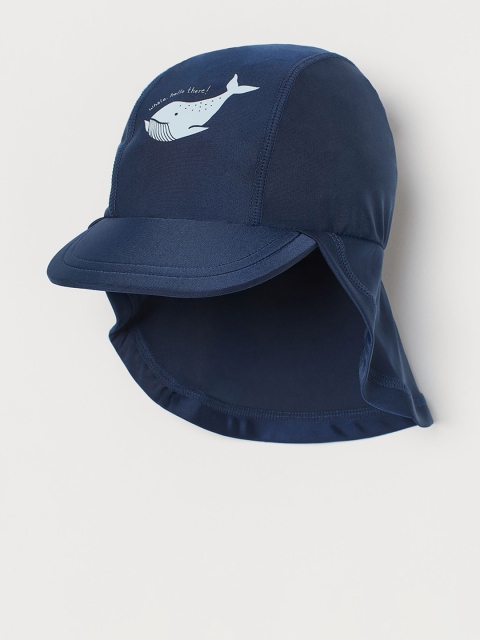 

H&M Kids Blue Printed Swim Cap with UPF 50