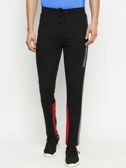 

Ajile by Pantaloons Men Black Solid Slim-Fit Track Pants