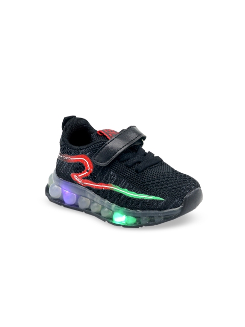 

FEETWELL SHOES Boys Black Sneakers