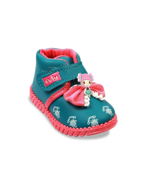 

Jazzy Juniors Girls Green Sneakers