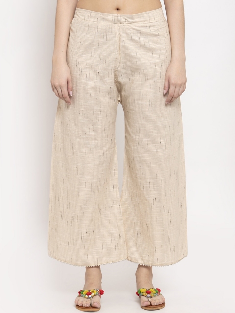 

TAG 7 Women Beige Hem Design