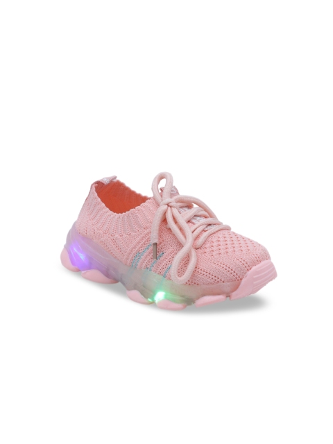 

FEETWELL SHOES Boys Pink Sneakers