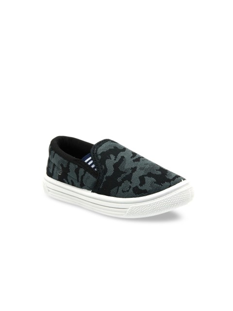 

Jazzy Juniors Boys Black Slip-On Sneakers