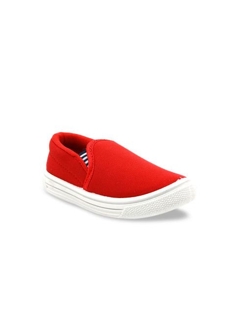 

Jazzy Juniors Boys Red Slip-On Sneakers