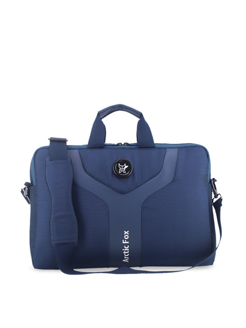 

Arctic Fox Unisex Blue Solid Laptop Bag