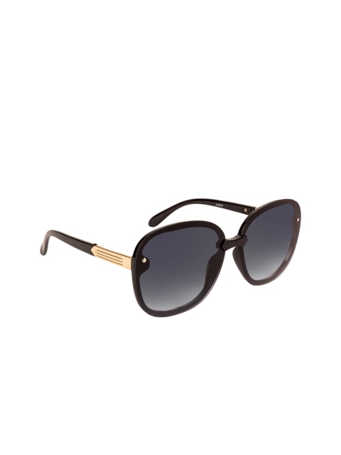 

NuVew Women Oversized Sunglasses ES_16376-31-NW-8606-GYCL-BKGL-OSSQ-66-G, Grey