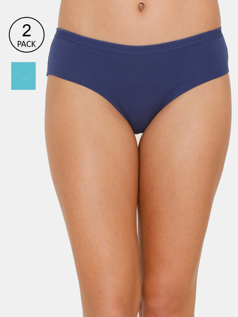 

Zivame Women Pack of 2 Assorted Hipster Briefs ZI2427FASH0