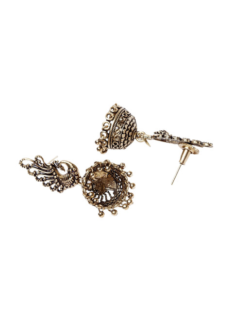 

Stoln Silver Set of 3Contemporary Jhumkas