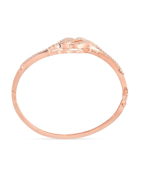 

Tistabene Women White American Diamonds Rose Gold Plated Bracelet