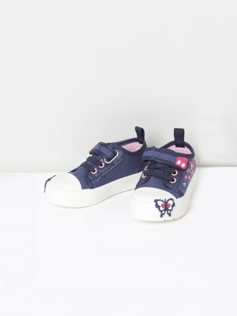 

max Girls Navy Blue Sneakers