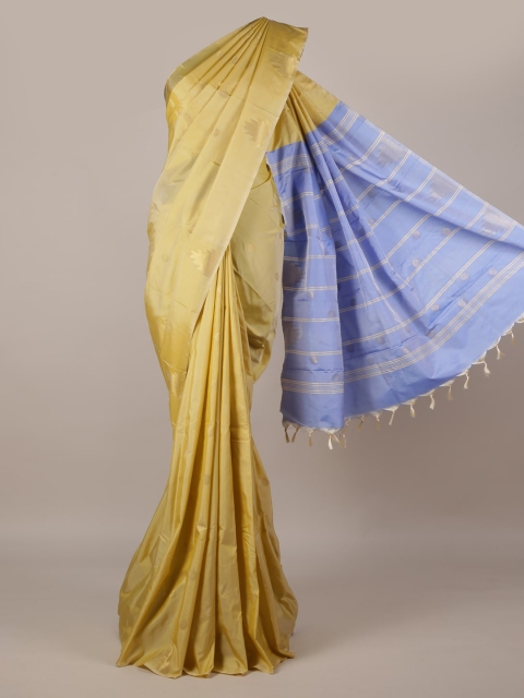 

Pothys Cream-Coloured Printed Art Silk Saree