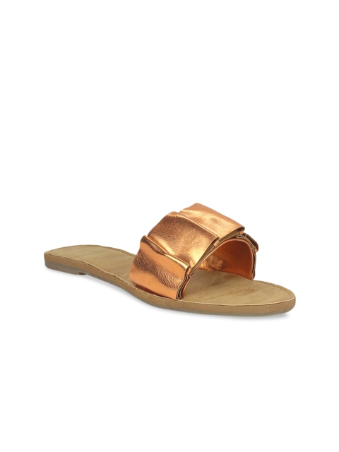 

Inc 5 Women Orange Solid Sandals