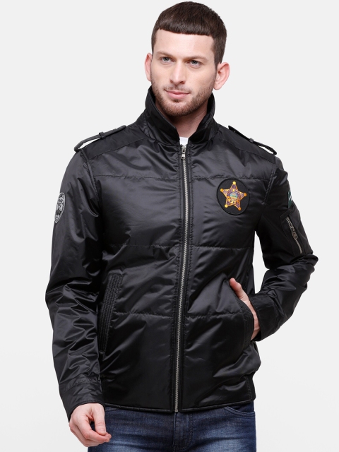 

MONOCHROME Men Black Solid Insulator Padded Jacket