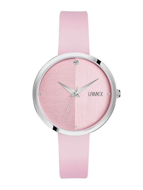 

LAMEX Women Pink Analogue Watch