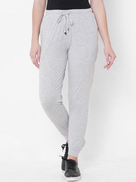

Sweet Dreams Women Grey Melange Solid Slim-Fit Joggers