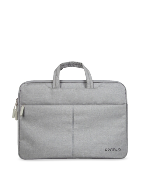 

PROBUS Unisex Grey Solid 14 Inch Laptop Sleeve