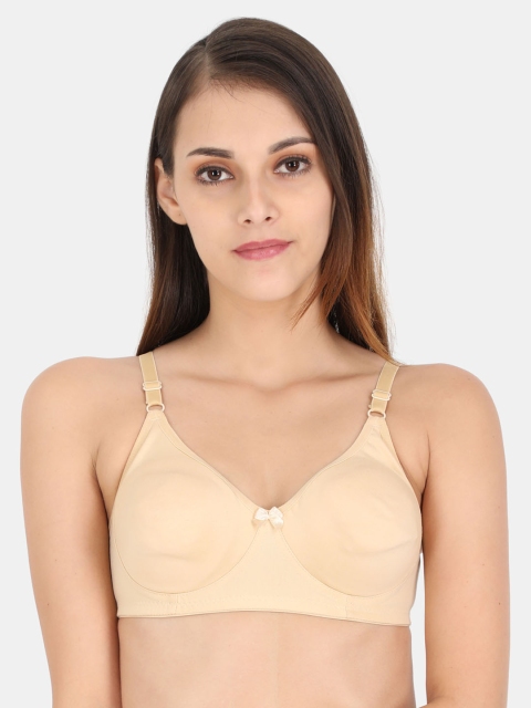 

Softline Butterfly Beige Solid Non-Wired Non Padded Everyday Bra 2004