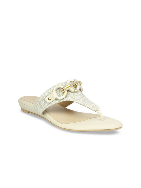 

Inc 5 Women Beige Woven Design Heels