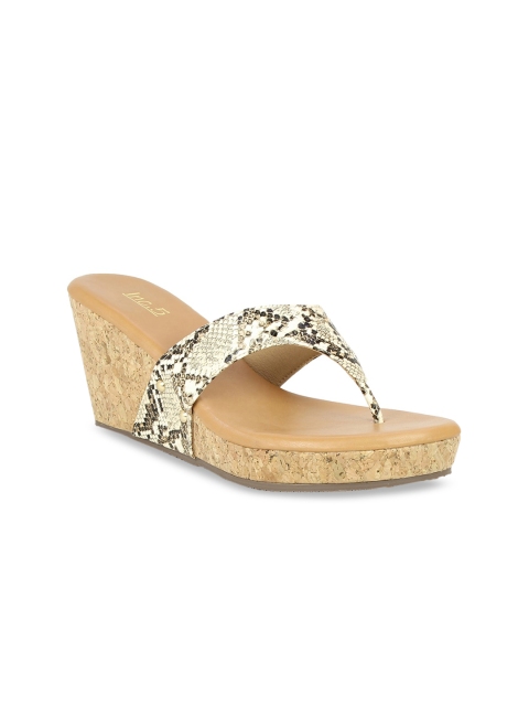 

Inc 5 Women Beige Animal Printed Heels