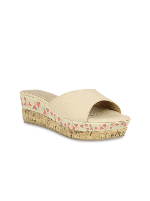 

Inc 5 Women Beige Solid Heels