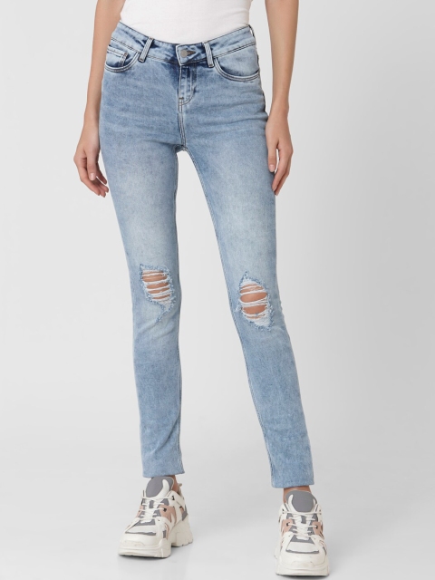 

Vero Moda Women Blue Skinny Fit Jeans
