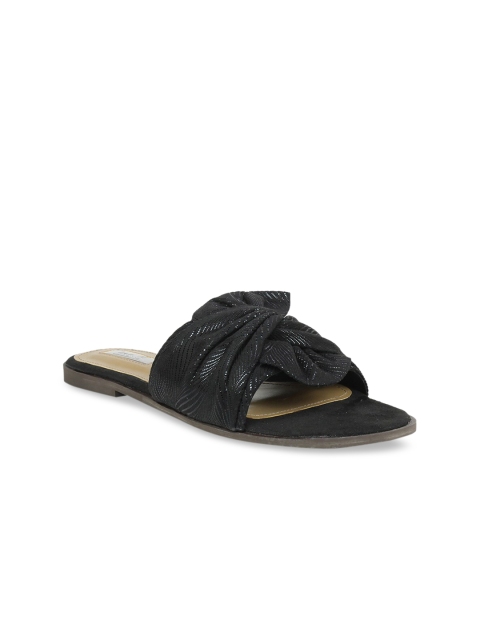 

Inc 5 Women Black Woven Design Sandals