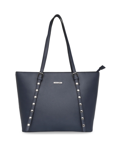 

Forever Glam by Pantaloons Navy Blue Embellished Shoulder Bag