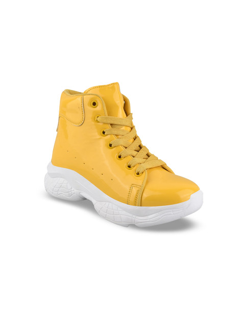 

Stelatoes Women Yellow Sneakers