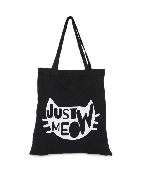 

Forever Glam by Pantaloons Black Printed Tote Bag