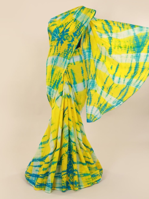 

Pothys Yellow Printed Pure Cotton Saree