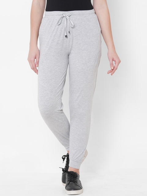 

Sweet Dreams Women Grey Melange Solid Slim-Fit Joggers