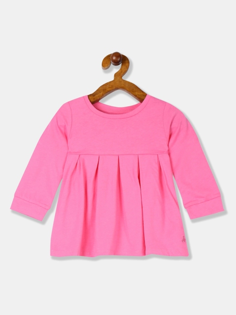

GAP Pink A-Line Pleated Dress