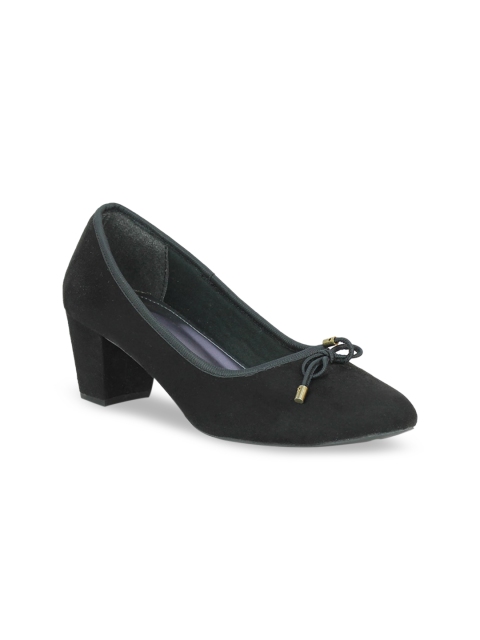 

Inc 5 Women Black Solid Pumps