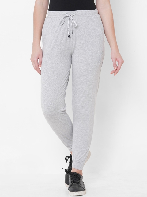 

Sweet Dreams Women Grey Melange Solid Slim-Fit Joggers