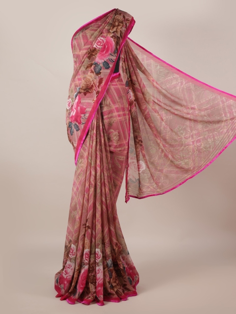 

Pothys Pink Printed Saree