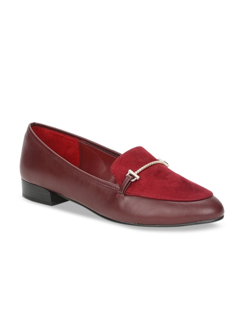 

ALDO Women Maroon Loafers