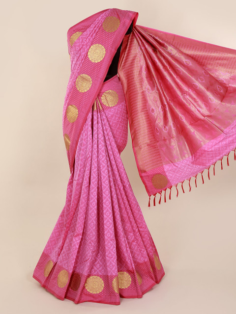 

Pothys Purple Woven Design Art Silk Saree