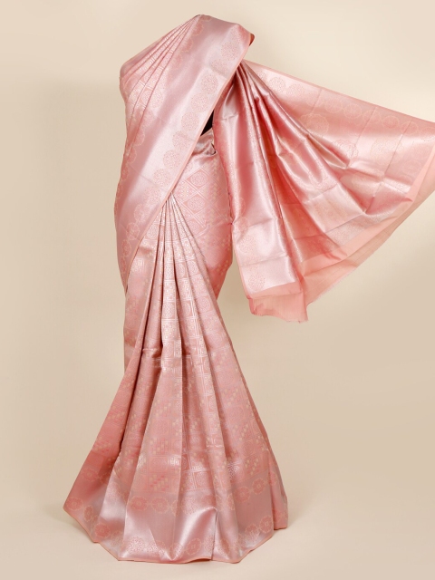 

Pothys Peach-Coloured Woven Design Art Silk Saree