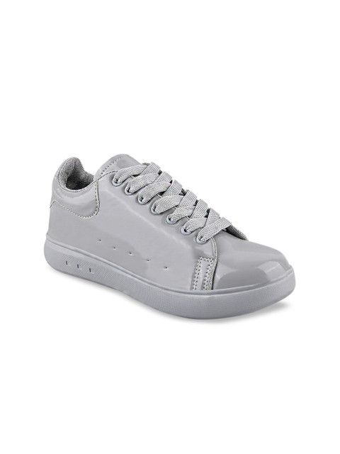 

Stelatoes Women Grey Solid Sneakers