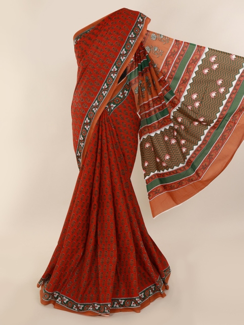 

Pothys Red Printed Pure Cotton Saree