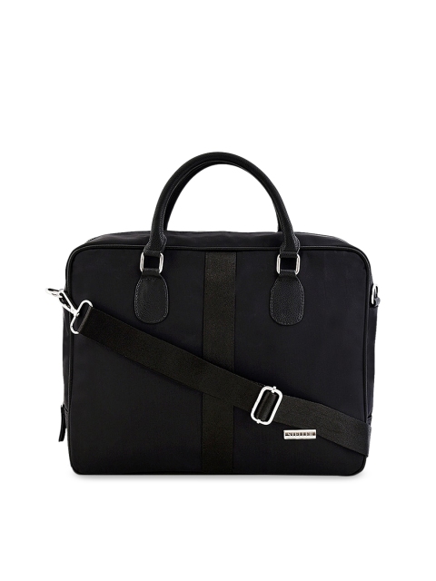 

STELLER Unisex Black Solid 15" Laptop Bag