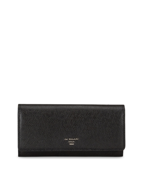 

Da Milano Women Black & Grey Solid Envelope