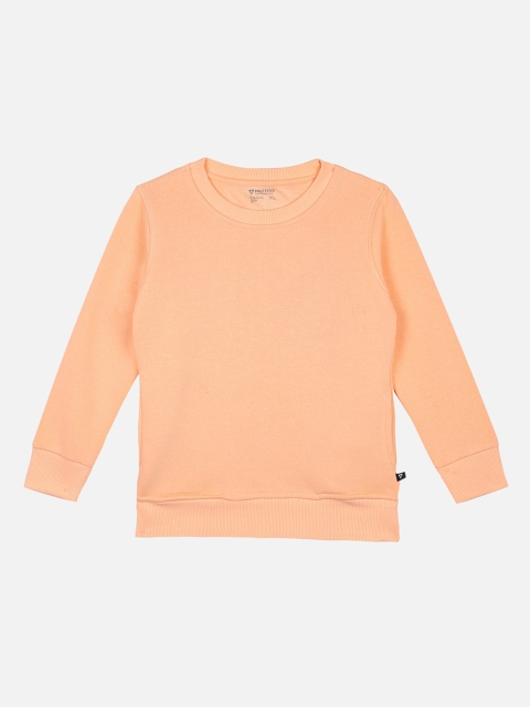 

PROTEENS Girls Pink Solid Sweatshirt