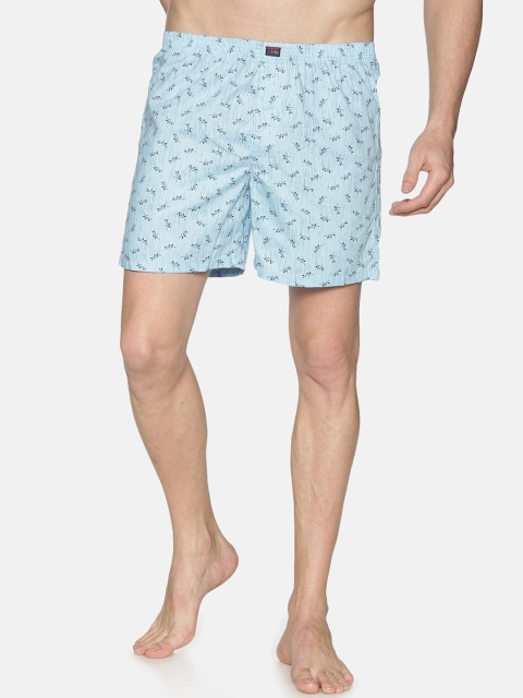 

IVOC Men Blue Printed Boxers IOMBS02SC03L36-3005C