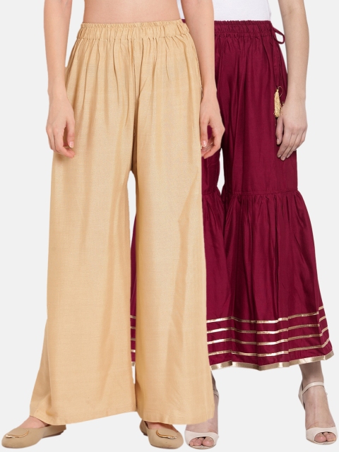 

TAG 7 Women Beige Hem Design