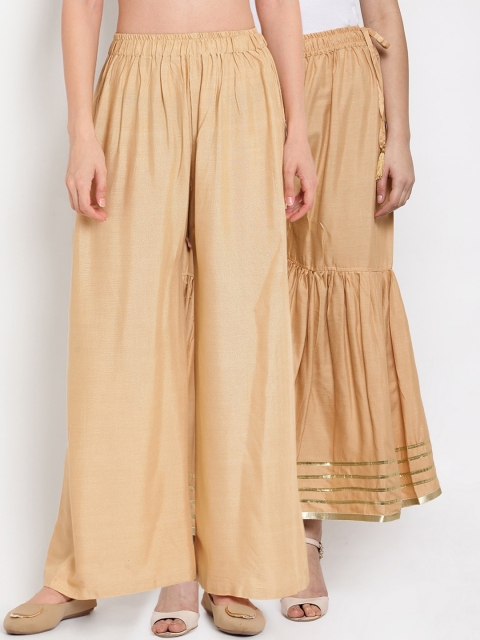 

TAG 7 Women Beige Hem Design
