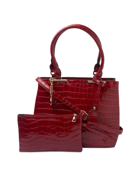 

Sole To Soul Maroon Solid Shoulder Bag