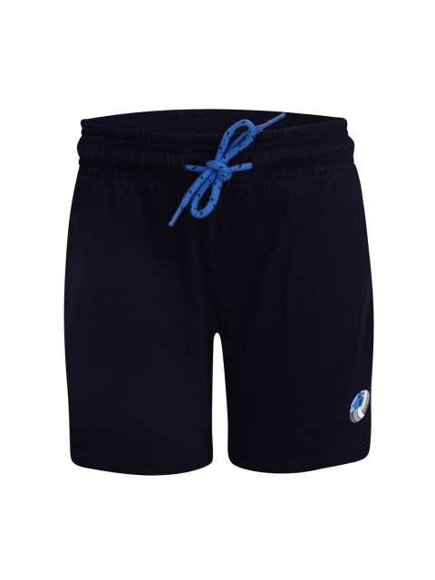 

Jockey Boys Navy Blue Solid Regular Fit Shorts