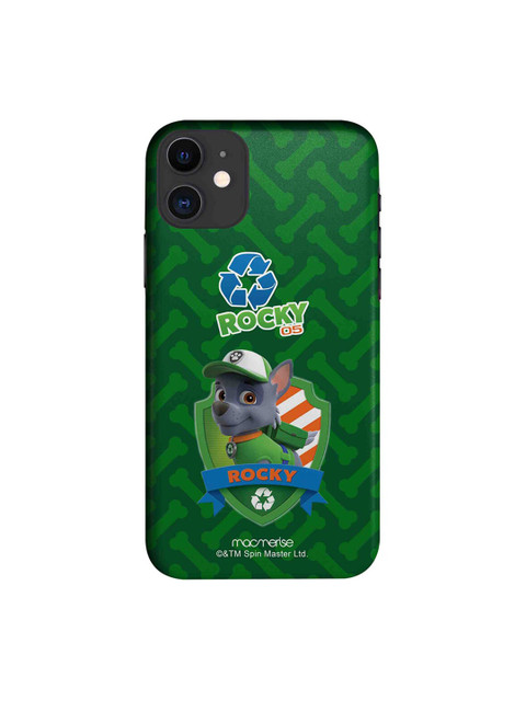 

macmerise Green & Grey Rocky Paw Patrol iPhone 11 Back Case