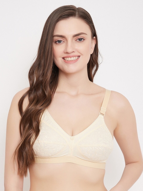 

Klassik Nude Coloured Solid Non-Padded Non-Wired Everyday Bra-KLSKNJC2